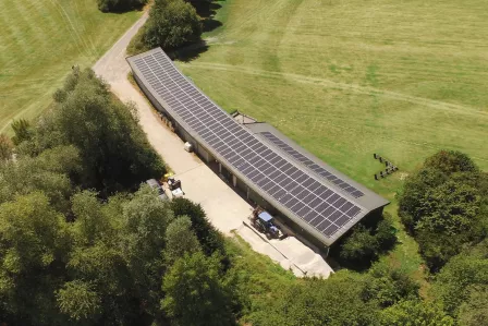 Solar Installation Golf Course Germany